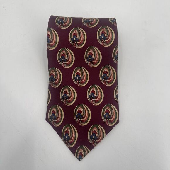 CHRISTIAN DIOR Tie Vintage Designer Luxury Italy Office Business Professional - Picture 4 of 13